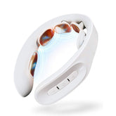 Masajeador de cuello blanco con EMS y calor Mytrex Dr.Heat Neck
