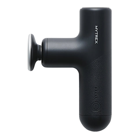 Mini pistola de masaje corporal color negro Mytrex Rebive Air