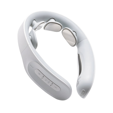 Mytrex Dr.Heat Neck Masajeador de cuello blanco con EMS y calor