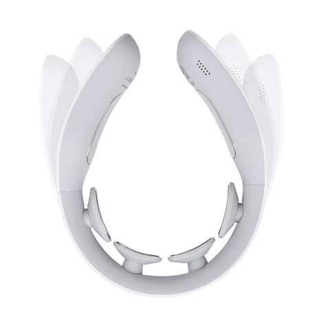 Mytrex Dr.Heat Neck Masajeador de cuello blanco con EMS y calor