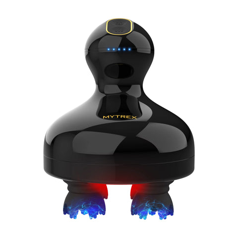 Mytrex Head Spa Pro Masajeador facial y capilar con EMS que estimula el crecimiento del cabello