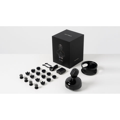 Mytrex Head Spa Deep X Masajeador facial y capilar con EMS que estimula el crecimiento del cabello